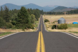 Empty Rural Road