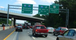Busy Delaware Highway