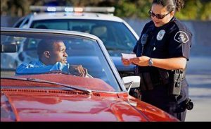 Officer Writes Ticket